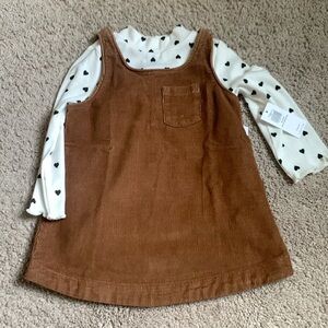 NWT little girl 12-18 month Old Navy Dress Set
